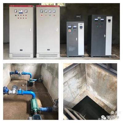 康乐县北部泵站试通水成功