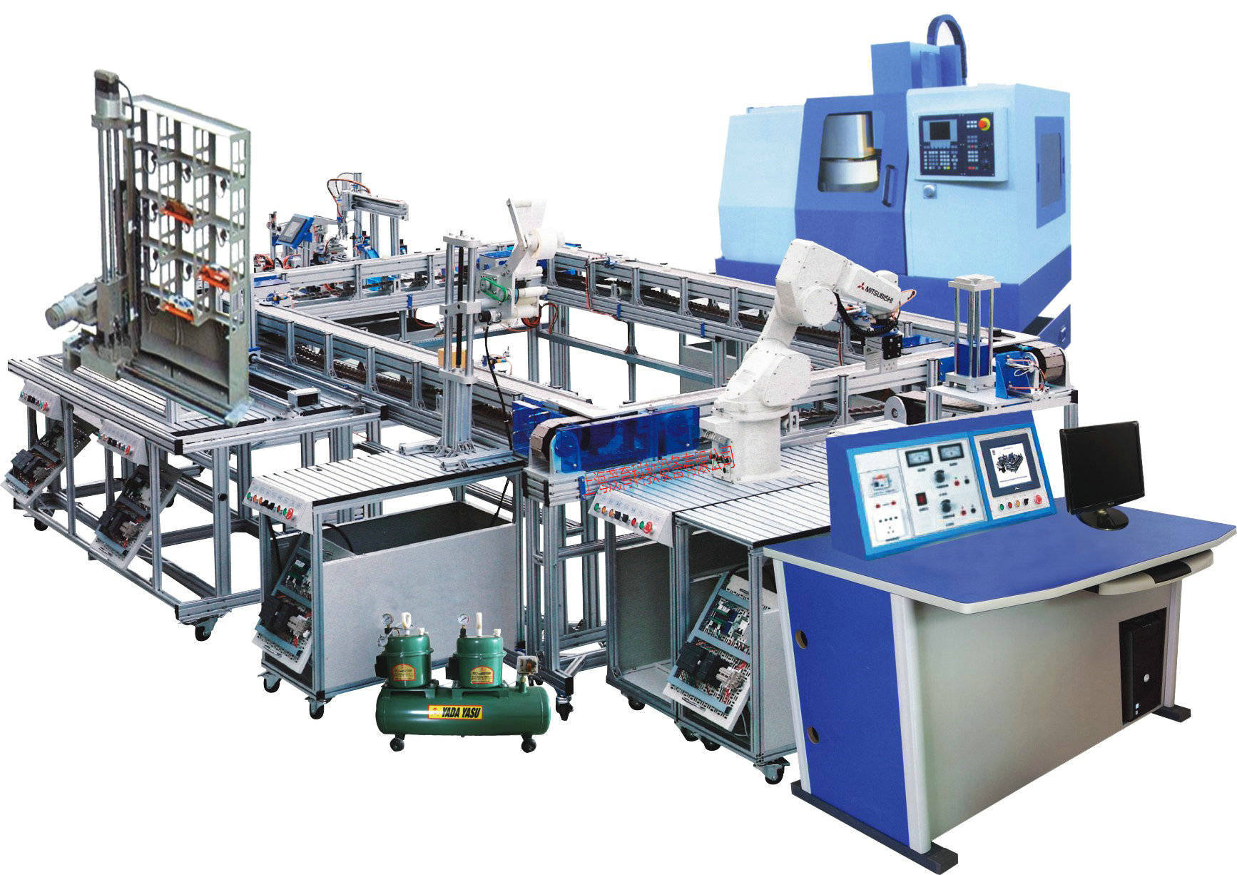 柔性生产制造实验设备 机电一体化与自动化技术的融合